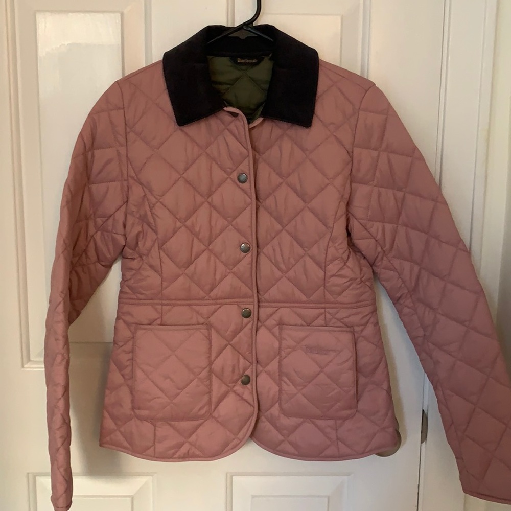 Barbour Quilted Pink Jacket - US Size 4